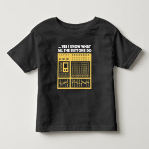 Camiseta Infantil Engenheiro sadio audio - plataforma giratória do