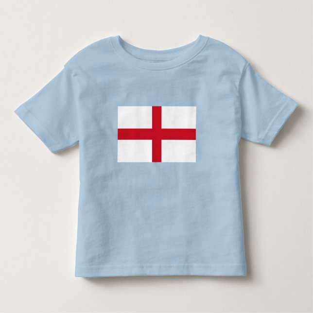 Camiseta Infantil England Flag (Frente)