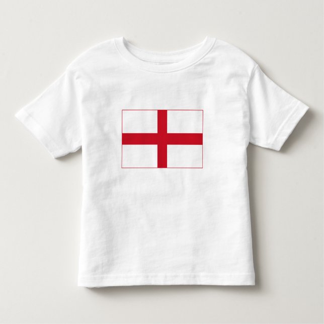 Camiseta Infantil England Flag (Frente)
