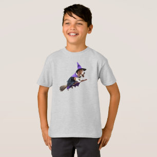 Camiseta infantil engraçada do Basset Hound no Hal