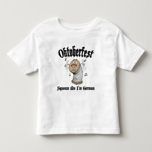 Camiseta Infantil Engraçado esprema-me que eu sou alemão Oktoberfe