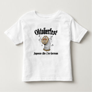Camiseta Infantil Engraçado esprema-me que eu sou alemão Oktoberfest