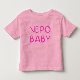 Camiseta Infantil Engraçado Nepo Baby Toddler T-shirt