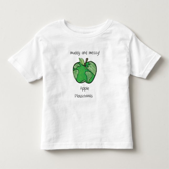 Camiseta Infantil enlameado e desarrumado (criança) (Frente)