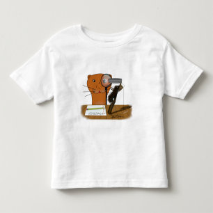 Camiseta Infantil Ensino domiciliar Oliver A Lontra - A Lagarta