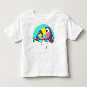 Camiseta Infantil Ensino Superior Pré-escolar Crianças Toucan