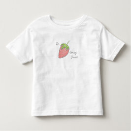 Camiseta Infantil Então Berry Sweet Toddler T Shirt