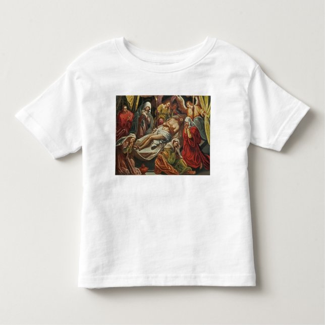 Camiseta Infantil Entombment do cristo, Villabranca (Frente)