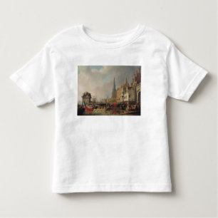 Camiseta Infantil Entrada de Bonaparte, como primeiramente o cônsul