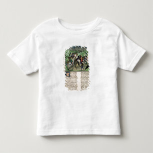 Camiseta Infantil Entrada de Louis novo II de Anjou em Paris