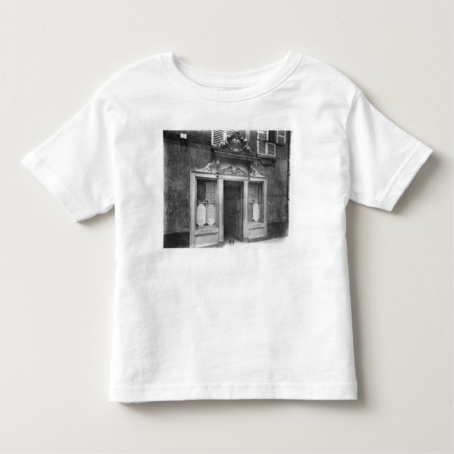 Camiseta Infantil Entrada de um bordel em Paris (Frente)