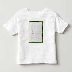Camiseta Infantil Entrada do diário para o 9 de janeiro de 1902