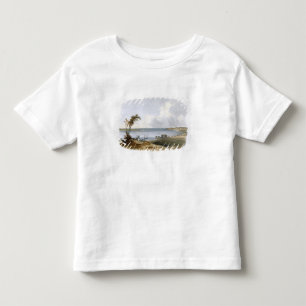 Camiseta Infantil Entrada na Baía de Nova Iorque retirada de Staten