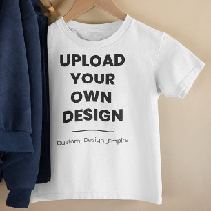 Camiseta Infantil Envie Seu Próprio Design Aqui Modelo Personaliza
