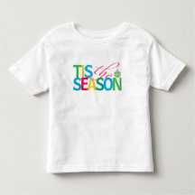 Camiseta infantil 'Época do Ano'