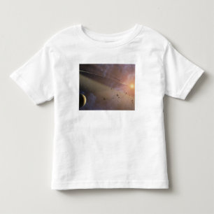 Camiseta Infantil Épsilon Eridani do sistema planetário