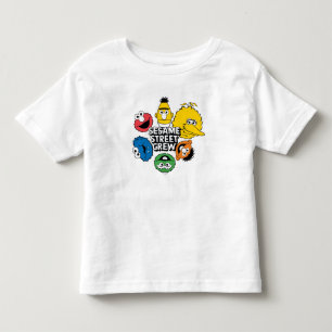 Camiseta Infantil Equipe da Rua Sésamo