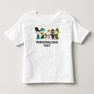 Camiseta Infantil Equipe de Doces Peanuts Gangue de Halloween
