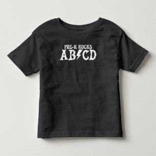 Camiseta Infantil Equipe de Pré-K Balança de Volta às Aulas Professo