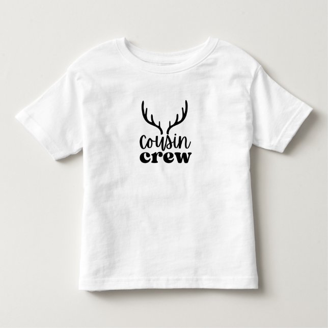 Camiseta Infantil equipe de primos (Frente)