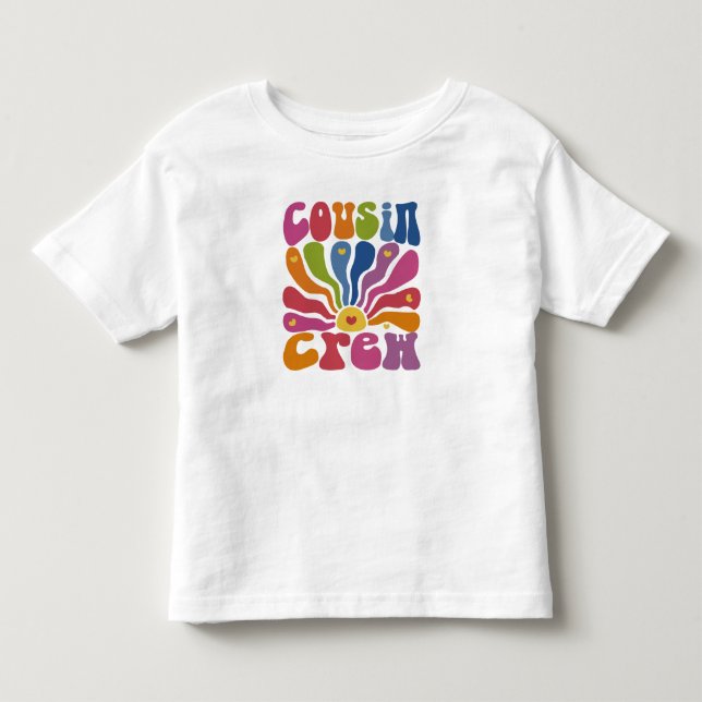 Camiseta Infantil Equipe de Primos. #2 (Frente)
