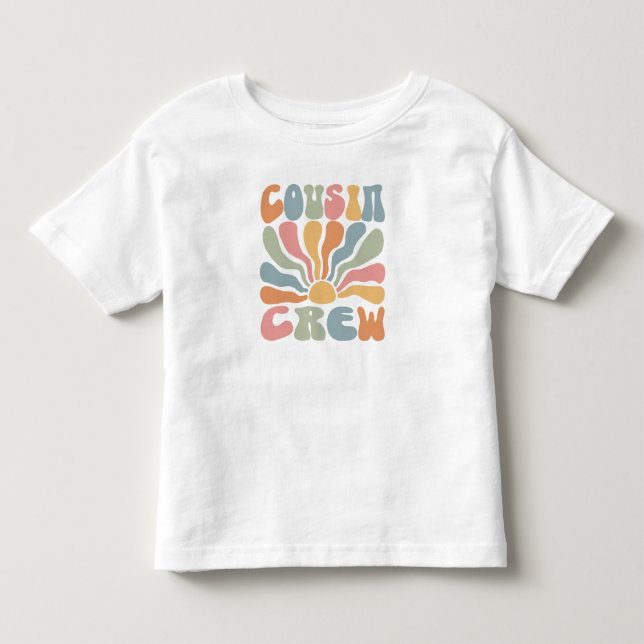 Camiseta Infantil Equipe de Primos. #3 (Frente)