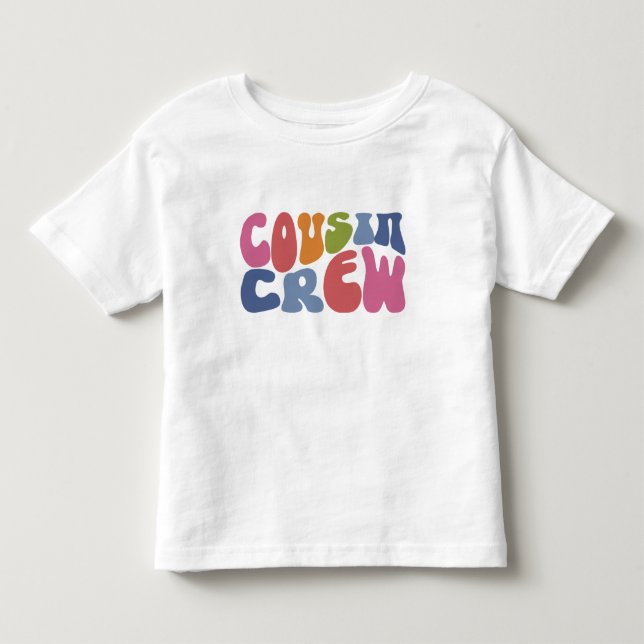 Camiseta Infantil Equipe de Primos. #4 (Frente)