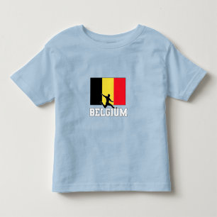 Camiseta Infantil Equipe Nacional de Futebol da Bélgica