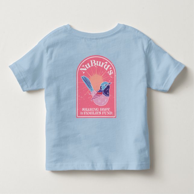 Camiseta Infantil Equipe NuBurd Toddler Tee - Azul (Verso)