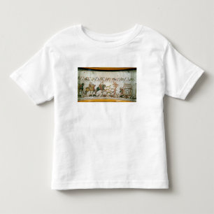 Camiseta Infantil Equitação de Harold do conde com seus cavaleiros
