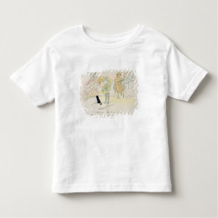 Camiseta Infantil 'Era Abadie que fez o Sacre-Coeur, mas deus m