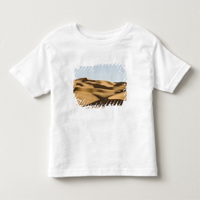 Camiseta Infantil Erg Awbari, deserto do Saara, Fezzan, Líbia.3 (Frente)