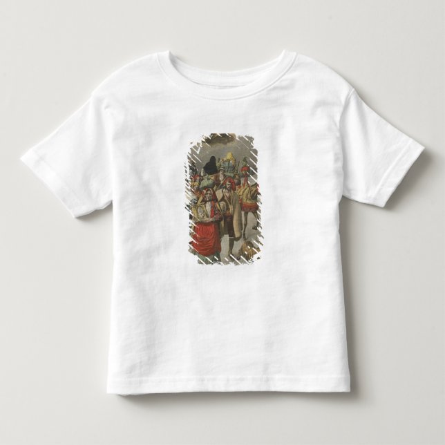 Camiseta Infantil Erupção de Monte Etna (Frente)