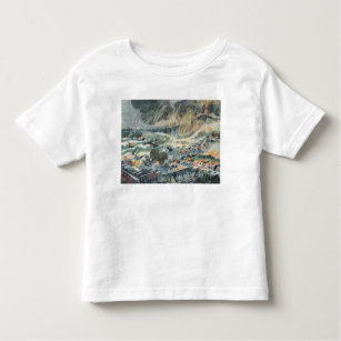 Camiseta Infantil Erupção de um vulcão em Martinica