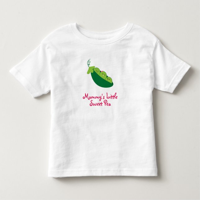 Camiseta Infantil Ervilha doce (Frente)
