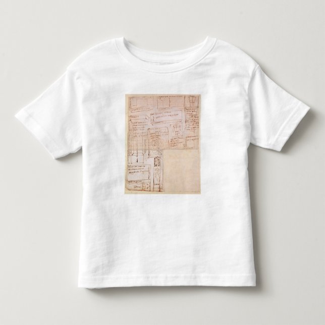 Camiseta Infantil Esboço de blocos do mármore para estátuas com (Frente)