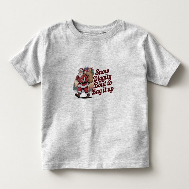 Camiseta Infantil Escavidade de neve prestes a emboscar o retrato de (Frente)