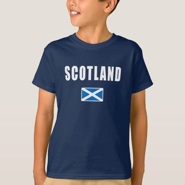 Camiseta Infantil Escócia (Frente)