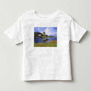 Camiseta Infantil Escócia, Highland, Wester Ross, Eilean Donan 2