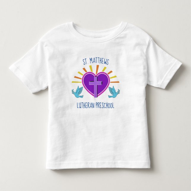 Camiseta Infantil Escola Privada Fúcil de Pré-Escolas Cristã Persona (Frente)