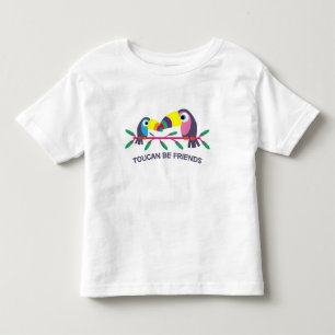 Camiseta Infantil Escola Superior Pré-escolar Crianças Toucan T
