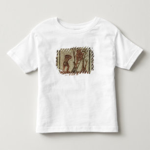 Camiseta Infantil Escolhendo a fruta, mosaico romano