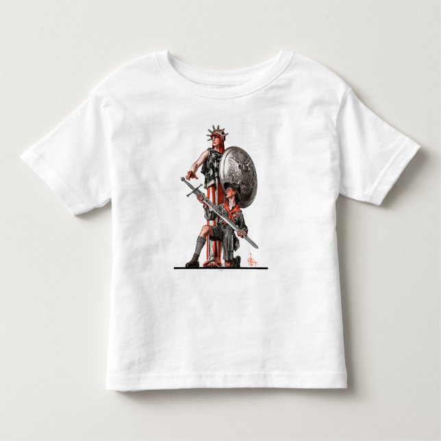 Camiseta Infantil Escoteiro e Liberdade (Frente)