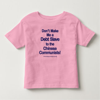 Camiseta Infantil Escravo do imposto