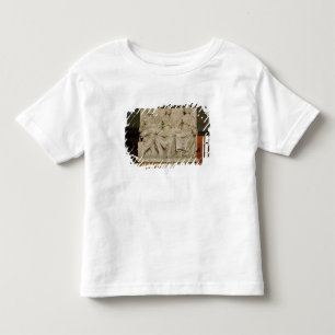 Camiseta Infantil Escultura votiva de uma deidade tripla da mãe