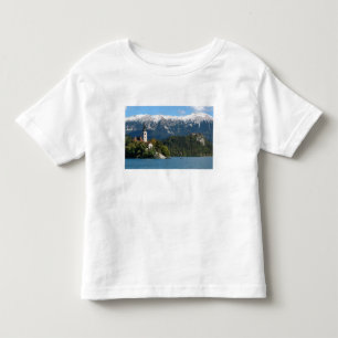Camiseta Infantil Eslovênia, Bled, Lago Bled, Ilha Bled, Bled 2