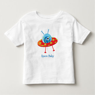 Camiseta Infantil Espaçamento Personalizado da Alienígena em Cute