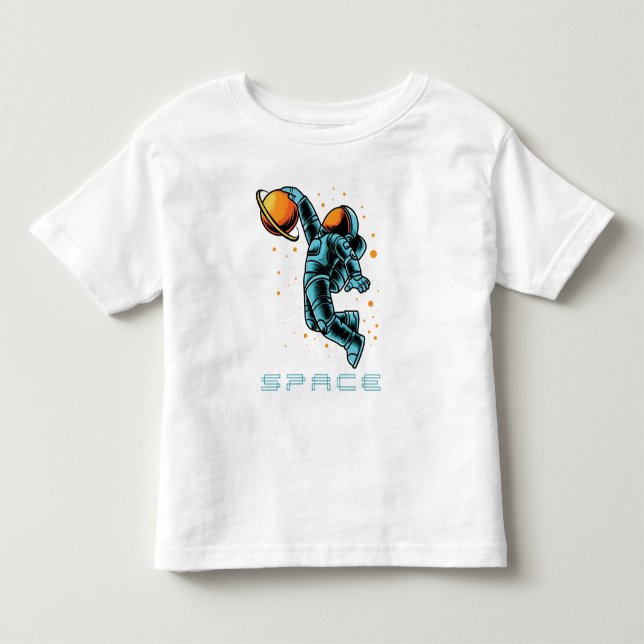 Camiseta Infantil espaço (Frente)