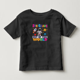 Camiseta Infantil Espaço de Astronauta para Professores do Nível 5