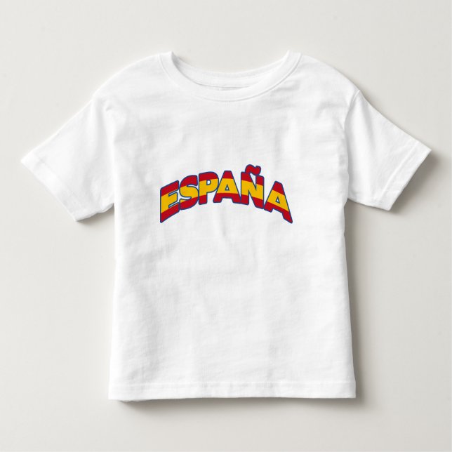 Camiseta Infantil España 1 (Frente)